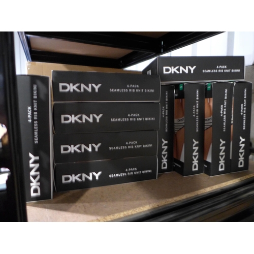 3194 - 10 Boxes of DKNY women's seamless bikini briefs, size XL * this lot is subject to VAT