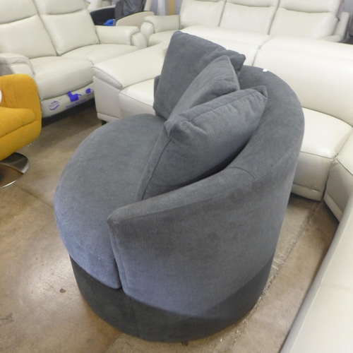 1525 - Fabric Swivel Chair Fy21 , RRP £441.66 + vat (4097-23)  * This lot is subject to vat