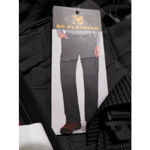 3184 - Men's work trousers, mix of sizes/styles/colours * this lot is subject to VAT