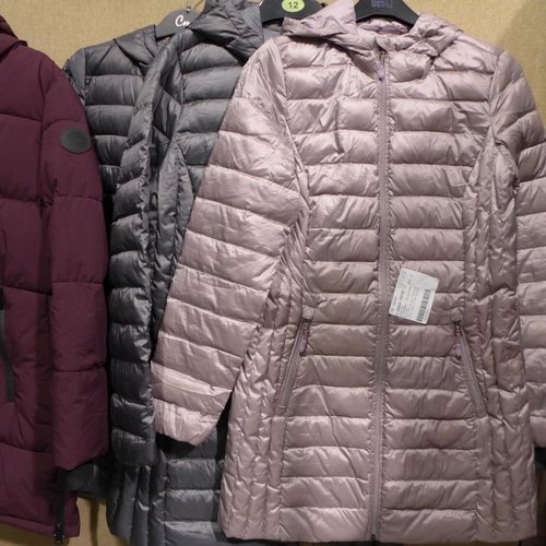 3284 - 4 Women's coats, mixed colours, sizes and styles * this lot is subject to VAT