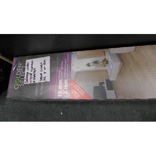 3311 - 2 Packs Of grey Laminate Flooring  (247-269,270)  * This lot is subject to vat