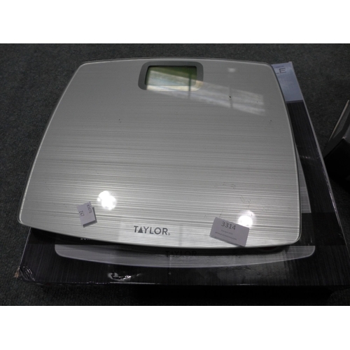 3314 - Tramontina Frying Pan and Taylor Digital Bath Scales (247-287,289)  * This lot is subject to vat