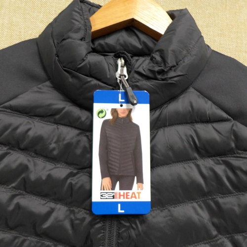 3370 - 2 Women's 32° Heat winter jackets, mixed colours and sizes * this lot is subject to VAT