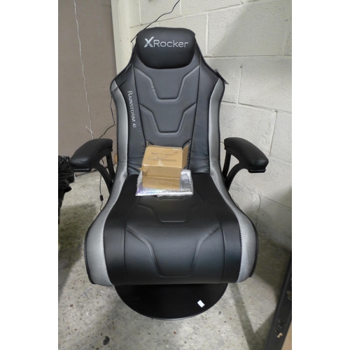 3386 - XRocker Rainstorm 4.1 Wireless RGB Gaming Chair, Original RRP £199.99 + Vat    (247-309)  * This lot... 