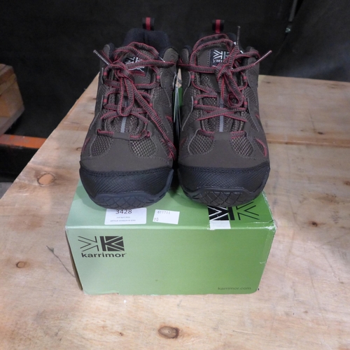 3428 - Pair of women's Karrimor brown Galaxy Sport trainers, UK Size: 6