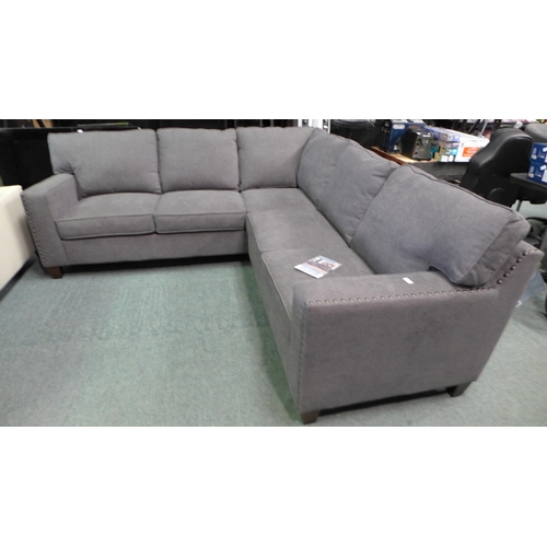 1616 - Ellen Fabric Sectional  True Innovations 2 Piece corner sofa ,  Original RRP £1249.91 + vat  (4096-2... 