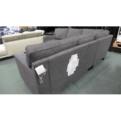 1616 - Ellen Fabric Sectional  True Innovations 2 Piece corner sofa ,  Original RRP £1249.91 + vat  (4096-2... 