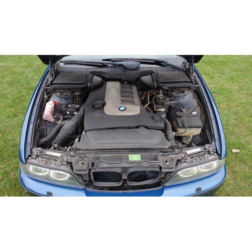 2534 - BMW 530D Diesel Saloon car 2926cc FA52 ZGL 2003 MOT 07.09.22 - automatic clutch, mileage 184,500, on... 