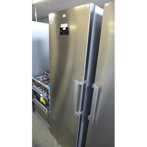 1722 - Sharp SJ-Sc31Chxif Inox  Freezer Tall 280L         ,Original RRP £458.33 + vat (4093-21) * This lot ... 