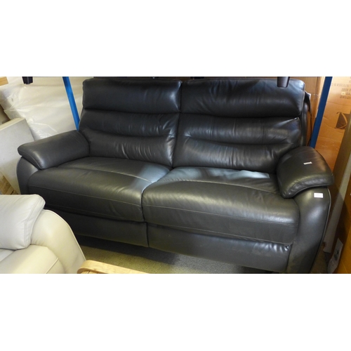 1647 - Fletcher 3 Seater Leather Power Recliner , Original RRP £1083.33 + vat  (4096-1)  * This lot is subj... 