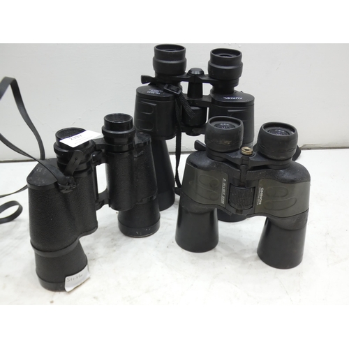 2337 - 3 Pairs of binoculars