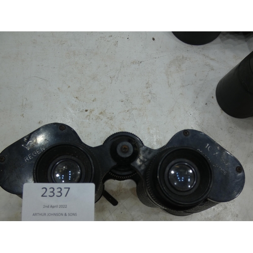 2337 - 3 Pairs of binoculars