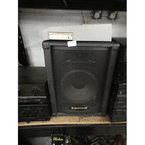 2363 - Roland VS840EX mixing deck and pair of Kustom PA speakers