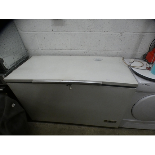 2385 - Lockable double chest freezer