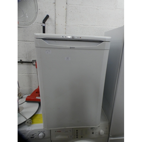 2387 - Indesit under counter freezer