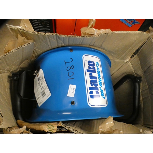 2476 - Clarke Devil 900PTC & Air Mover Vari-speed fans  - sold as scrap * this lot is subject to VAT