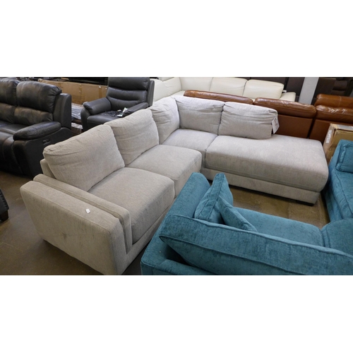 1582 - Zoy 2Pc Fabric Sectional , Original RRP £1249.91 + vat  (4096-2)  * This lot is subject to vat