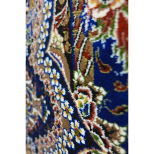 1619 - A fine woven Iranian carpet, full pile with unique floral pattern, 200 x 300