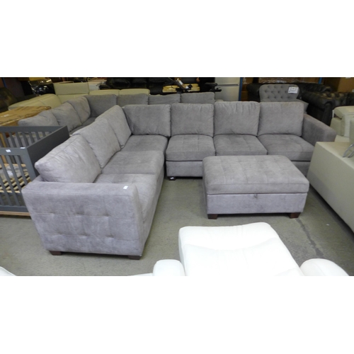 1636 - Thomasville Corner Sofa  With Storage Ottoman ,  Original RRP £1416.66 + vat  (4096-19)  * This lot ... 