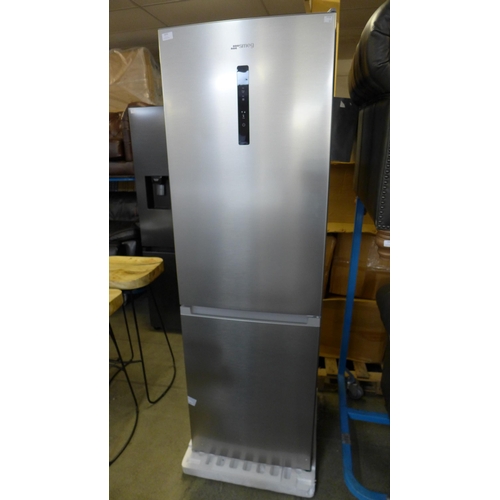 1670 - Smeg Fridge Freezer Fc18Xdne Stainless Steel  ,Original RRP £333.33 + vat (4093-43) * This lot is su... 