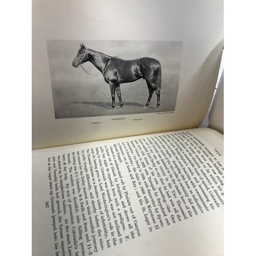 2308 - Two volumes of A History of The English Turf, horseracing first editions (1931) sold with approx. 10... 