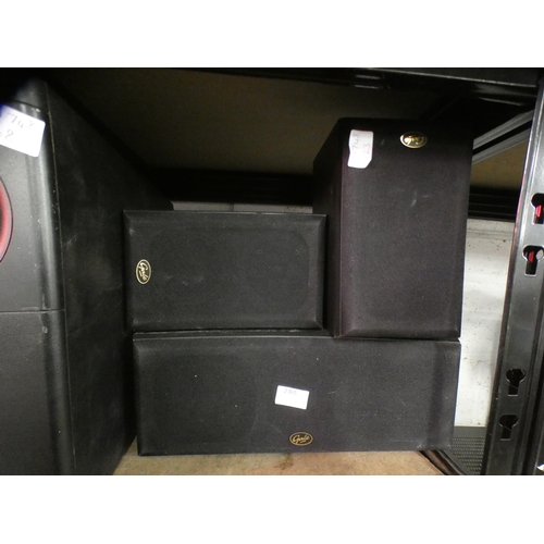 2267 - Gale Moviestar surround speaker system