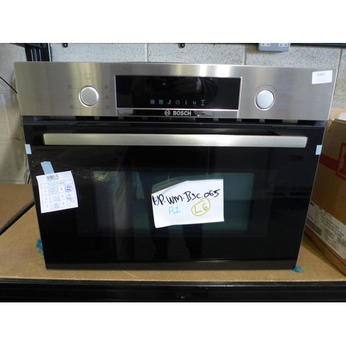 3007 - Bosch Intergrated Microwave, Model: CMA583M Original RRP £654.16 + vat  * This lot is subject to vat