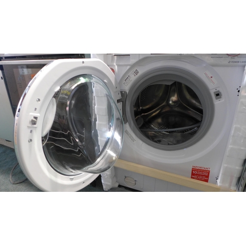 3016 - Hoover  H-Wash 300 Lite, Integrated Washing Machine (8kg)  H820xW600xD525, HBWS48D1ACE, Original RRP... 