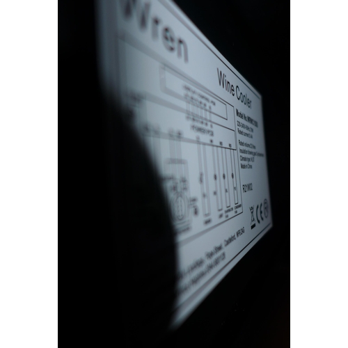 3023 - Viceroy Under Counter Wine Cooler, H870xW148xD570,   Model: WRWC15SS, Original RRP £240.83  + vat  *... 