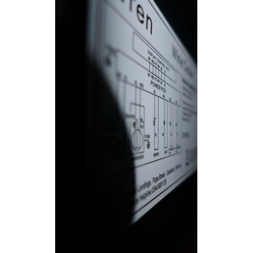 3023 - Viceroy Under Counter Wine Cooler, H870xW148xD570,   Model: WRWC15SS, Original RRP £240.83  + vat  *... 