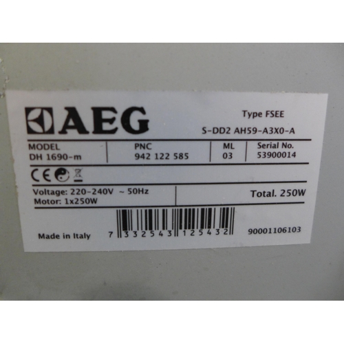 3030 - AEG Island Hood H790xW900xD600,  Model: DH1690M * This lot is subject to vat