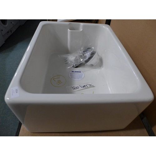 3054 - Blanco, Belfast Style Sink 1.0 White (406 x 600) Original RRP £249.17 + vat  * This lot is subject t... 