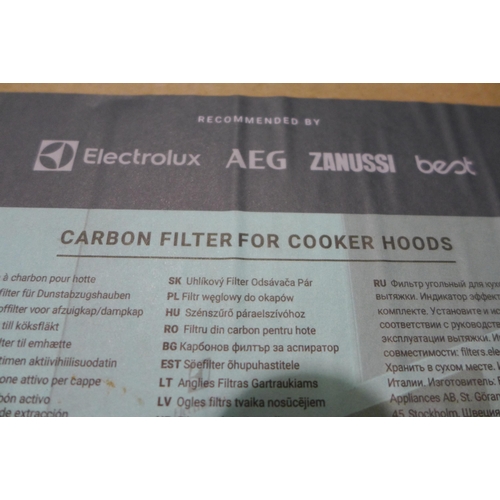 3064 - Carbon & Charcoal Filters For Cooker Hoods, Models including: ECFB01/02/03   * This lot is subject t... 