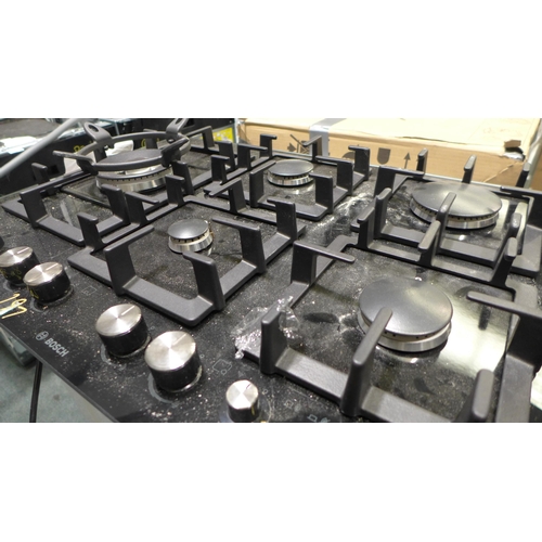 3065 - Bosch 5-Burner Gas Hob - Black H45xW752xD520,    PPS816M91E, Original RRP £550.00 + vat  * This lot ... 