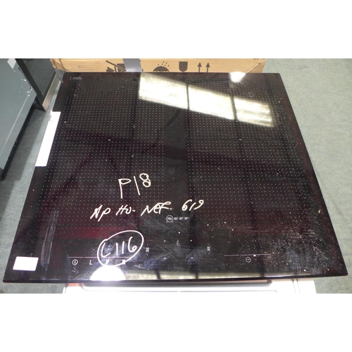 3067 - Neff Induction 2-Flexi-Zone Hob H51xW592xD522  - Black Glass - Model: T51T55X2, Original RRP £825.00... 