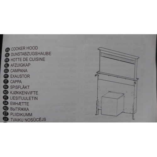 3076 - Faber Fabula plus downdraft hood H464xW590xD370 * This lot subject to vat