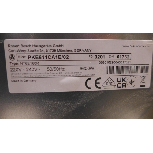 3077 - Bosch Ceramic 4-Zone Hob  H46xW592xD522, Model: PKE611CA1E, Original RRP £290.84 + vat  * This lot i... 