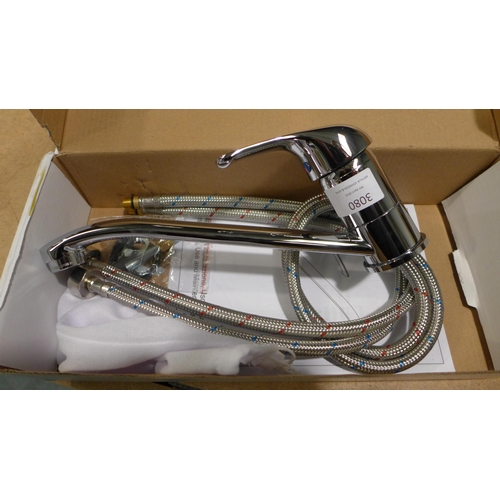 3080 - Iris Tap Chrome Original RRP £51.75 + vat   * This lot is subject to vat