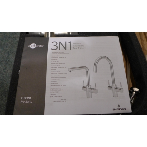 3082 - Insinkerator 3N1 Hot Water Tap, Brushed Steel, Model: F-H3N1 Original RRP £460.84 + vat  * This lot ... 