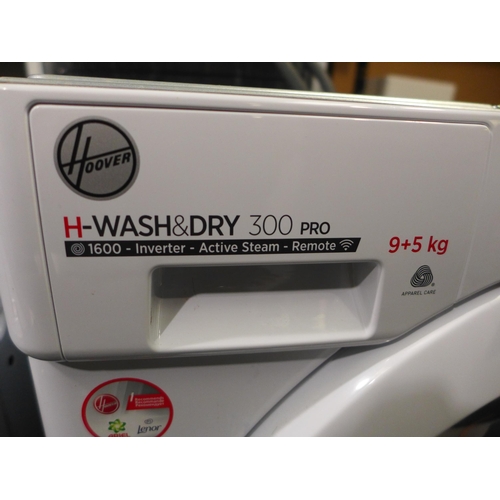 3099 - Hoover H-Wash&Dry 300 Pro Integrated Washer/Dryer (9 + 5kg) H820xW600xD525, Model: HBDOS695TME, Orig... 