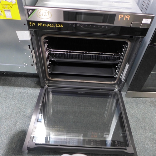 3102 - AEG Single Pyrolytic Oven Model: BPK742320M, H594xW594xD567,  Original RRP £740.83 + vat  * This lot... 