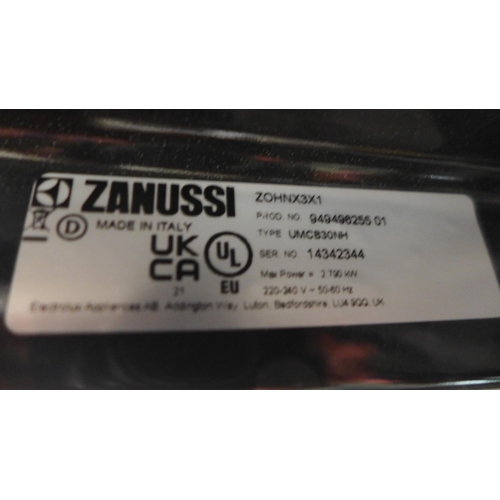 3112 - Zanussi Single Multifunction Oven, Model: ZOHNX3X1, H589xW594xD568  Original RRP £265.83 + vat * Thi... 