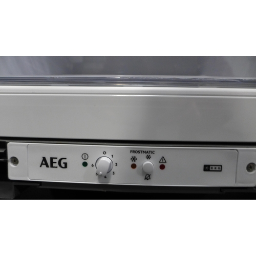 3116 - AEG freestanding undercounter freezer, Model: ABE682F1NF This lot is subject to vat