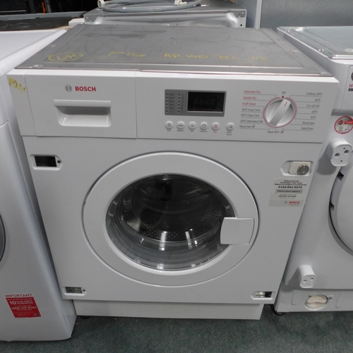 3118 - Bosch Integrated Washer Dryer  H820xW595xD580,    Model: WKD28352GB, Original RRP £945.83 + vat  * T... 