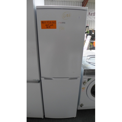 3129 - ElectriQ Freestanding Fridge Freezer 50/50 Frost Free, Model: EQFS50152FF, Original RRP £279.97 + va... 