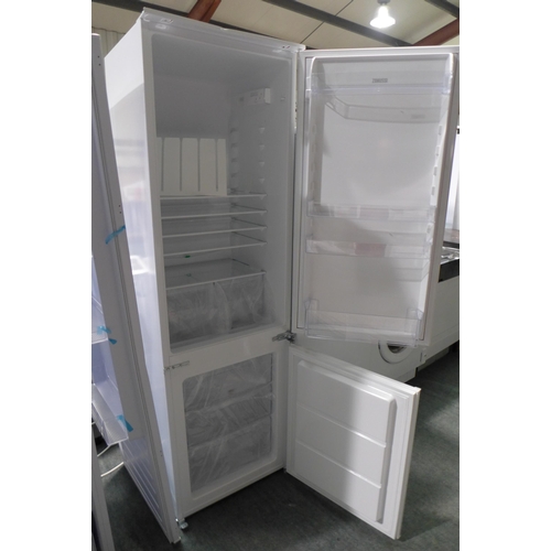 3130 - Zanussi 70/30 Fridge Freezer - Low Frost H1772xW548xD549, Model: ZNLN18FS1, Original RRP £440.83 + v... 