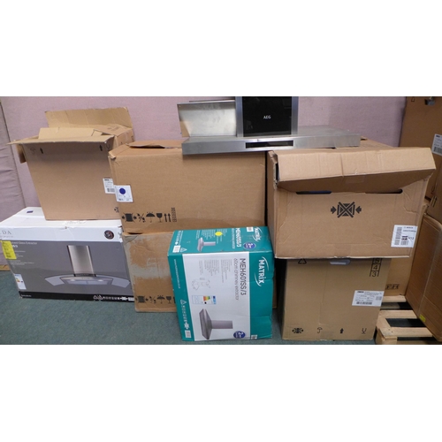 3154 - Quantity of Cooker Hood Extractors * This lot is subject to vat