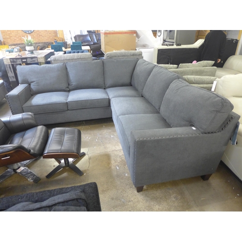 1304 - True Innovations Ellen Fabric Sectional corner sofa   , RRP £1249.91 + vat (4097-22)  * This lot is ... 