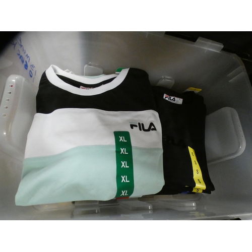 2088 - 13 Mint, 10 black unused tagged Fila T-shirts