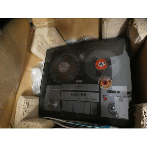 2156 - Marconiphone reel to reel tape recorder, approx. 50 yrs old - W